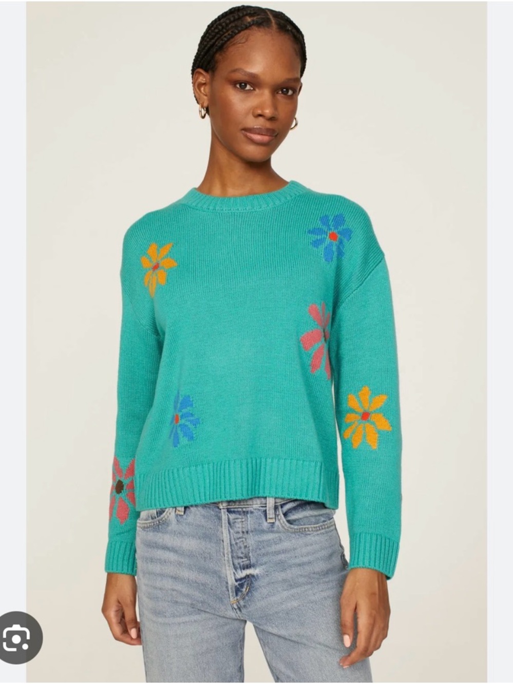Rails Zoey Multi Flower Sweater - Picture 4 of 4